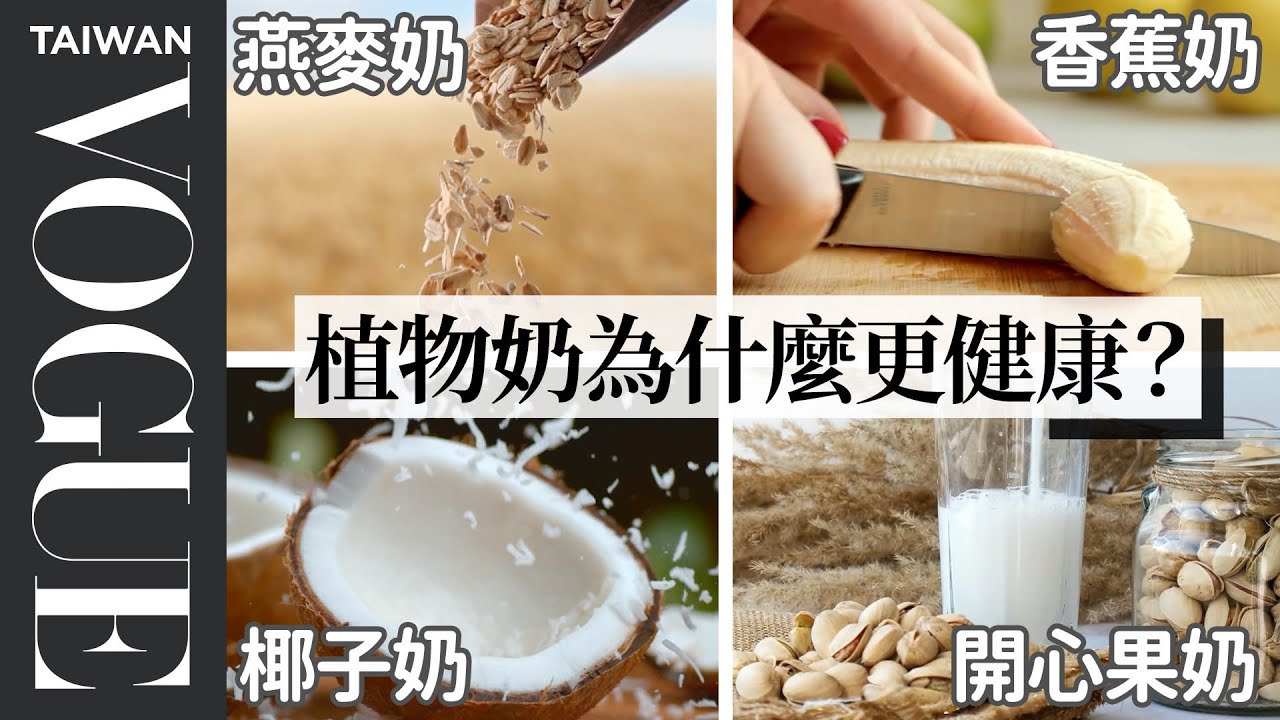 植物奶大全！從杏仁奶到馬鈴薯奶17種植物奶功能及做法介紹 Food Scientist Breaks Down Every Plant-Based Milk｜療癒廚房｜Vogue Taiwan