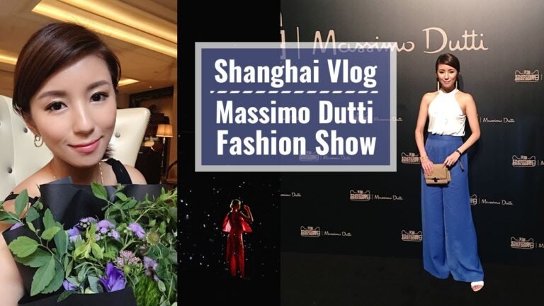 上海時尚秀Vlog : Massimo Dutti Fashion Show ♥ Nancy hq720