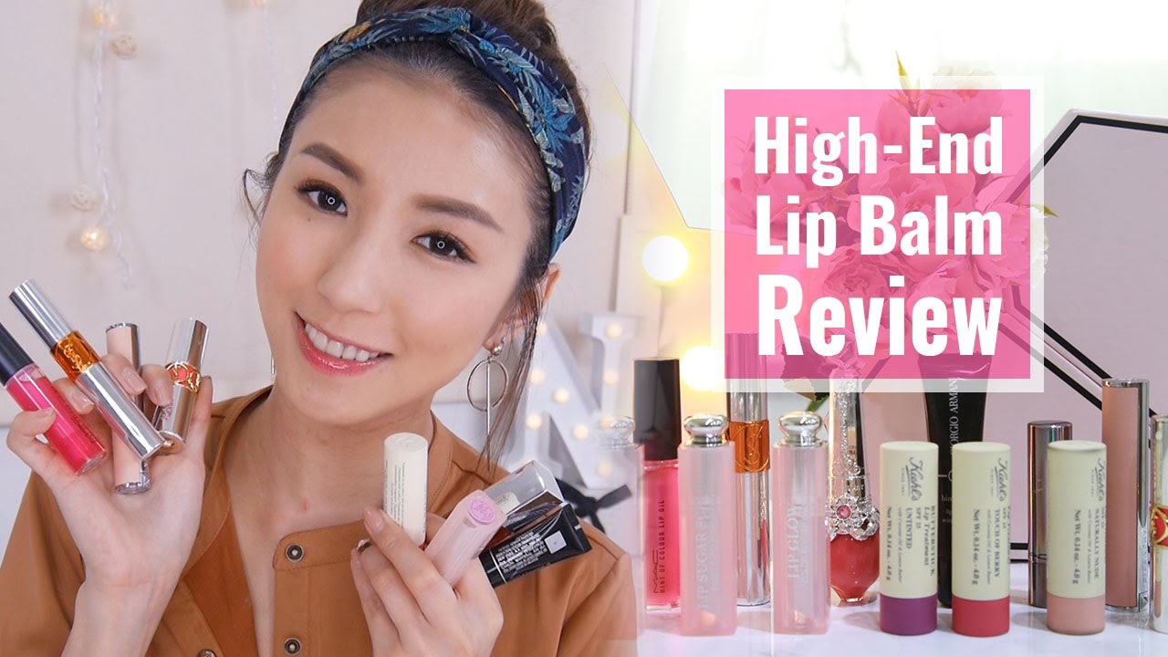 10款專櫃護唇膏大賞High-End Lip Balm Review ♥ Nancy