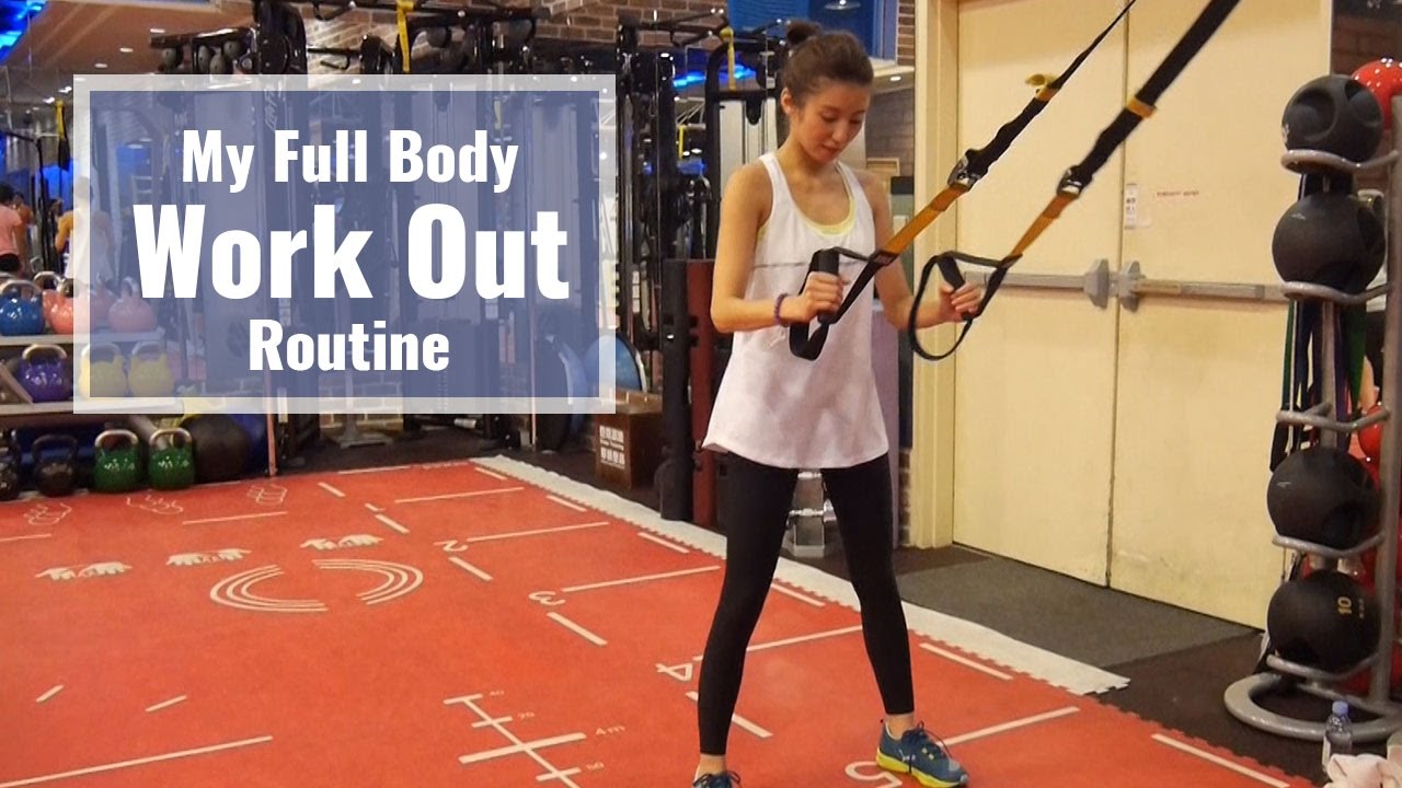 跟我一起運動！My Full Body Work Out Routine ♥ Nancy