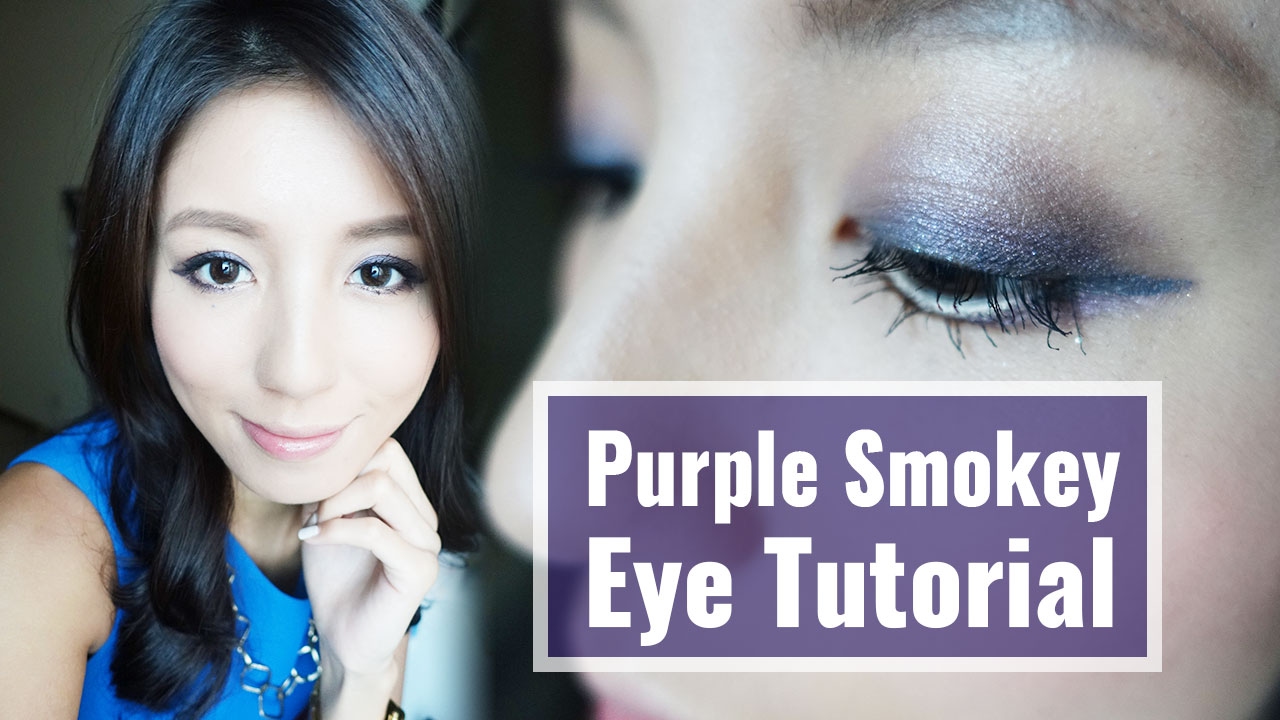 Get Ready with Nancy-紫艷眼妝教學 Purple Smokey Eye Tutorial ♥ Nancy