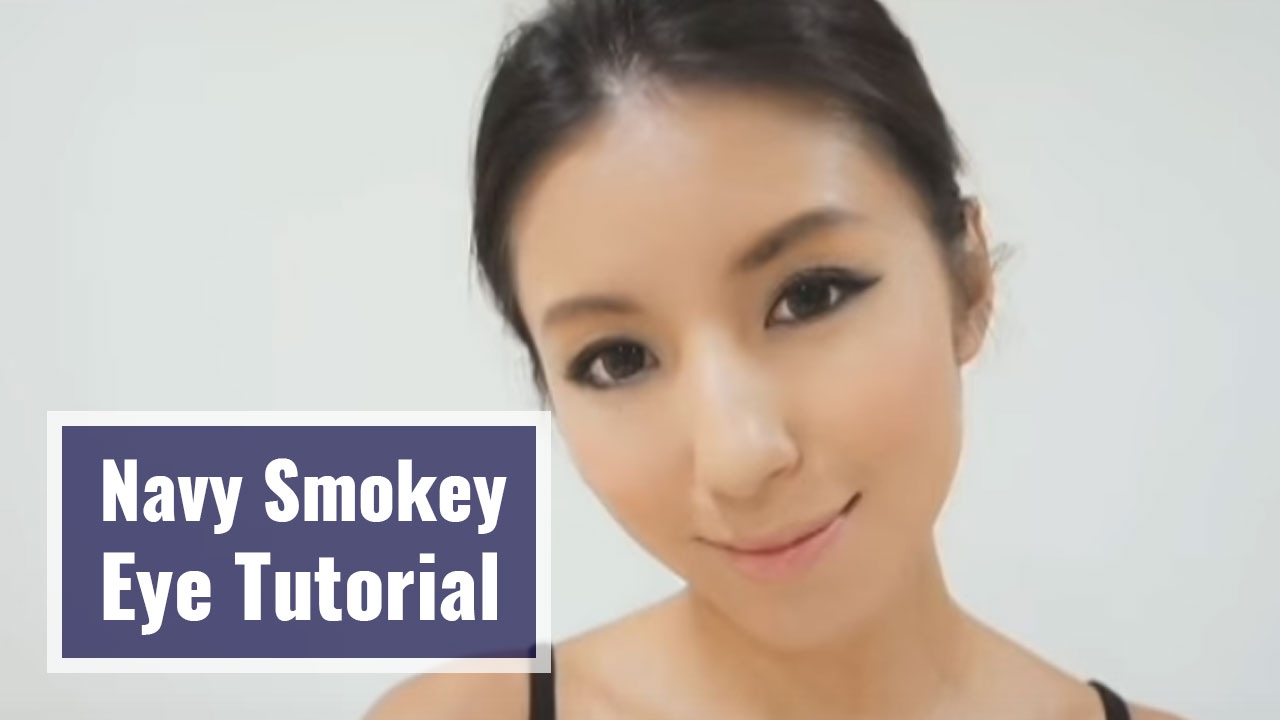 Get Ready with Nancy-深藍煙燻妝教學 Navy Smokey Eye Tutorial ♥ Nancy