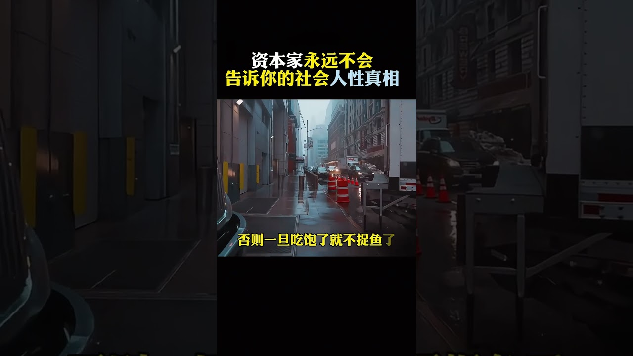 資本家永遠不會告訴你的社會人性真相 #資本 #老闆思維 #財富 #人性 #認知